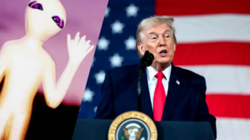 Spekulationen um Trump: Plant er eine Alien-Enthüllung am 8. Juli?