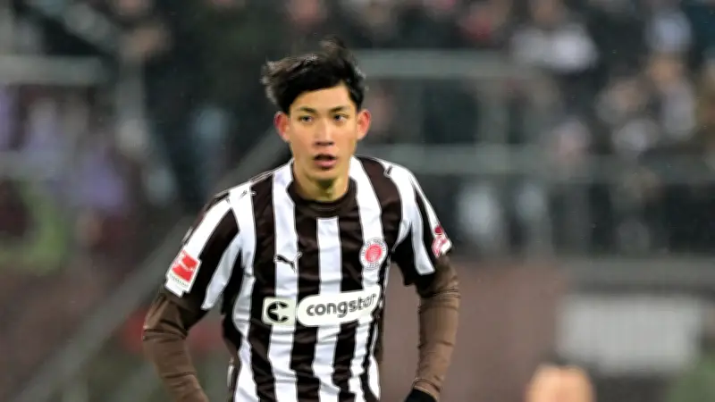 St. Paulis Stürmer Hara: Wird der Japaner zum Last-Minute-Retter in der Bundesliga?
