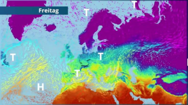Strömungsfilm Europa: 5-Tage-Wetterprognose ab 12. Februar 2026 analysiert