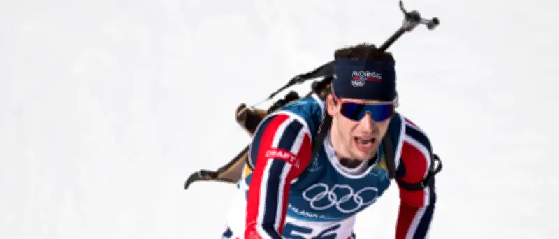 Sturla Holm Laegreid holt erneut Bronze im Biathlon-Sprint trotz Skandal-Interview
