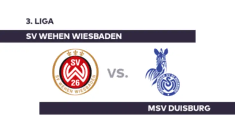 SV Wehen Wiesbaden gegen MSV Duisburg: Spannendes Aufeinandertreffen in der 3. Liga