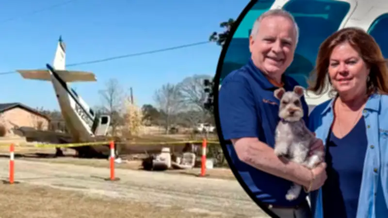 Tragischer Flugzeugabsturz in Texas: Nur der Hund des Pilotenpaares überlebt