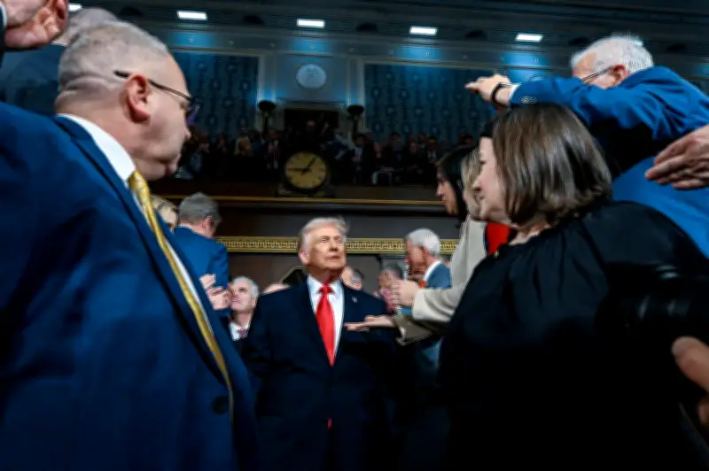 Trump in Grundsatzrede: 'Goldenes Zeitalter Amerikas' trotz innenpolitischem Druck