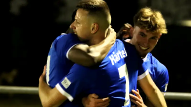 TSG Neustrelitz trotz Härtel-Hattrick nervenaufreibender Heimsieg gegen Tennis Borussia Berlin