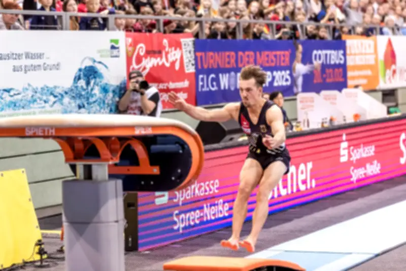 Turn-Weltcup in Cottbus: Quaas und Schultze verpassen das Podium knapp