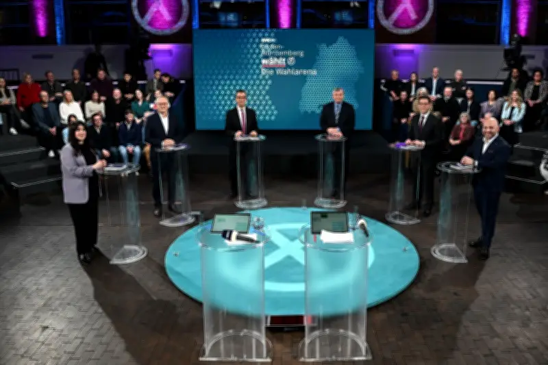 TV-Debatte in Baden-Württemberg: Wahlkampf wird schärfer nach neuer Umfrage