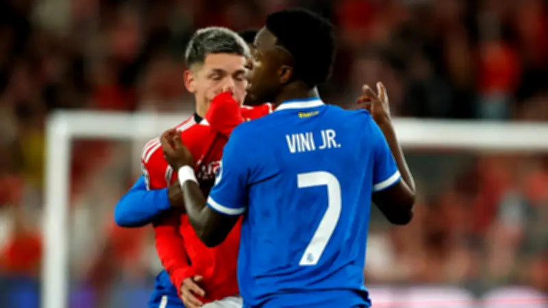 UEFA sperrt Benfica-Spieler Prestianni nach mutmaßlich rassistischer Beleidigung gegen Vinicius