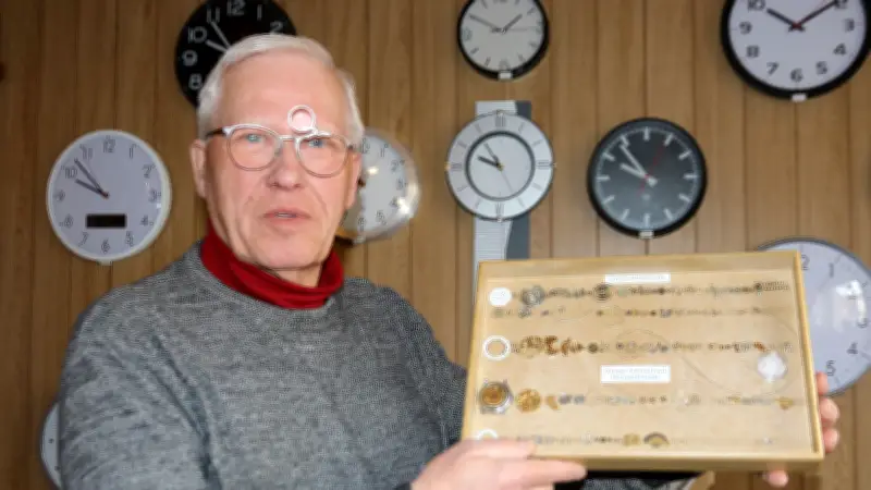 Uhrmachermeister Wolfgang Grape: Ein Leben mit winzigen Schrauben und großen Geschichten