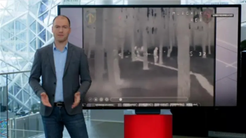 Ukrainische Kamikaze-Roboter durchbrechen russische Drohnenabwehr und zerstören Stellung