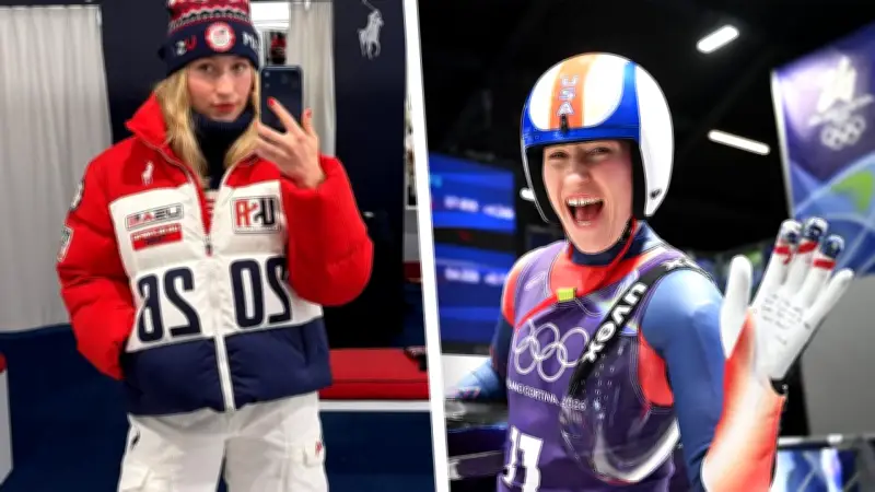 US-Rodelstar Sophia Kirkby beendet Valentinstags-Dating-Aktion bei Olympia