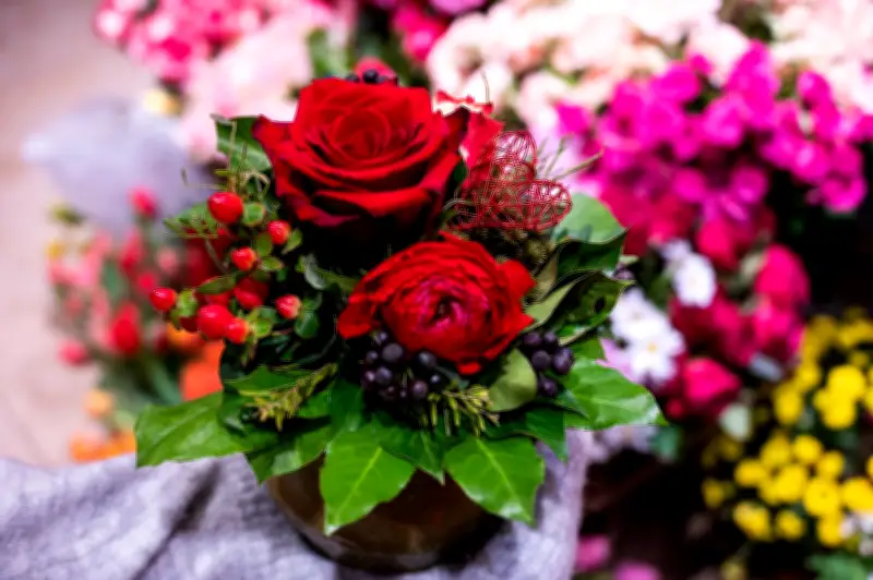 Valentinstag 2026: Berliner Floristen verzeichnen Trend zu saisonalen Blumensträußen