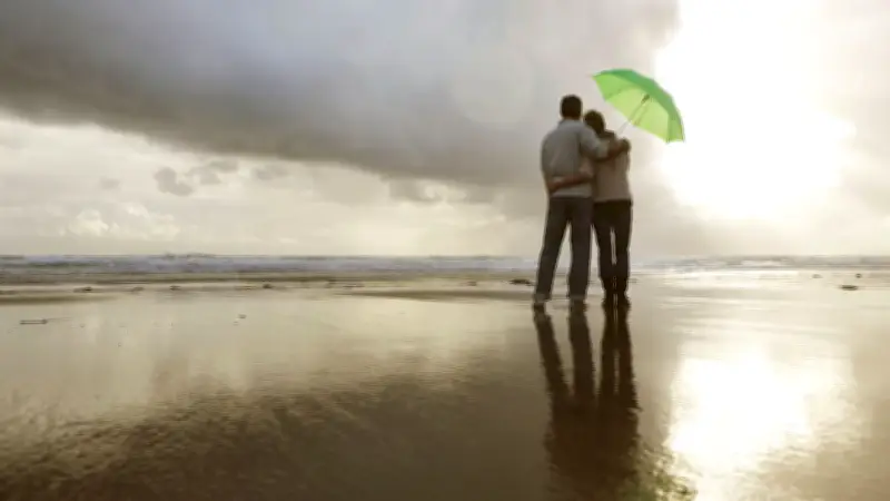 Valentinstag-Wetter: Kälte, Regen und Schnee statt Romantik