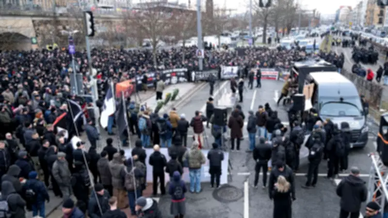 Verfassungsschutz warnt vor rechter Mobilisierung in Dresden zum 81. Jahrestag