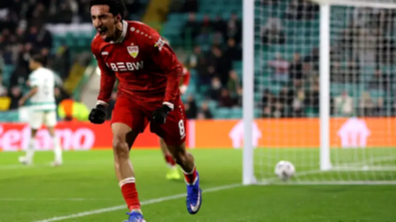 VfB-Star Tiago Tomás: Emotionaler Torjubel für verstorbenen Vater in Glasgow