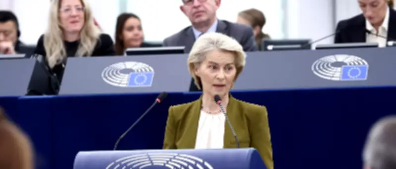 Von der Leyen löst Gelächter im EU-Parlament aus: Spott über deutsche Fax-Kultur