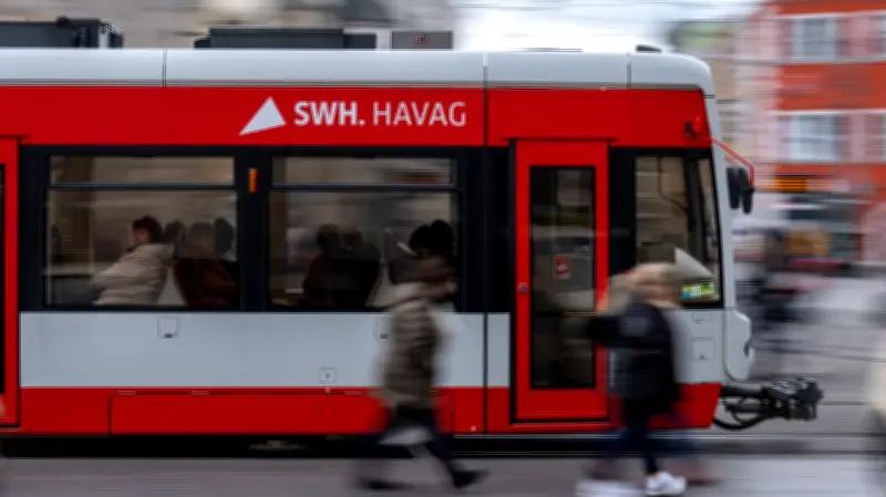 Warnstreiks im Nahverkehr: Sachsen-Anhalt erwartet massive Behinderungen ab Donnerstag