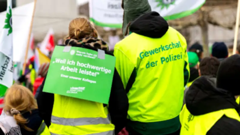 Warnstreiks in Niedersachsen und Bremen: Landesbeschäftigte fordern höhere Löhne