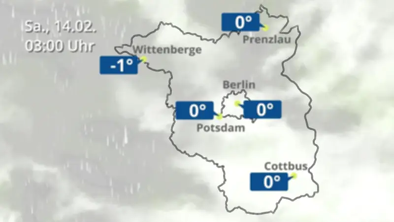 Wetterprognose für Berlin und Brandenburg: Regen, Wolken und Temperaturen für Potsdam, Cottbus und Wittenberge