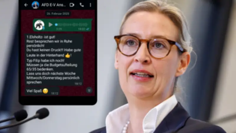 WhatsApp-Nachricht erschüttert AfD: Betrugsvorwürfe im Bundestag spitzen sich zu