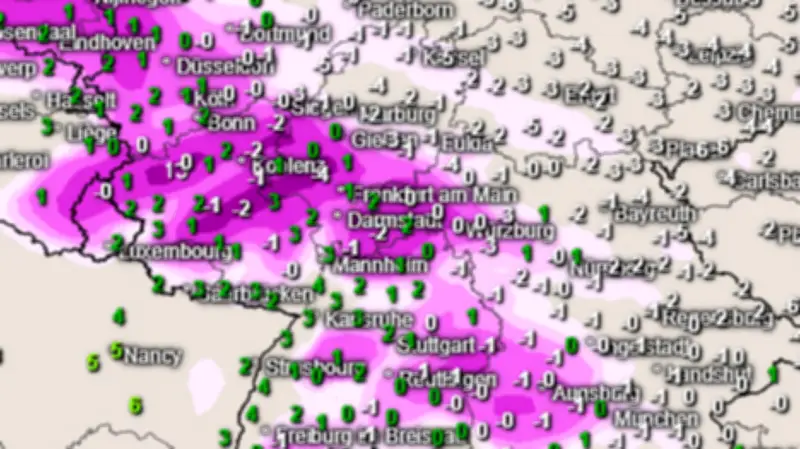 Winter zeigt noch einmal seine Kraft: Schneewalze rollt quer durch Deutschland