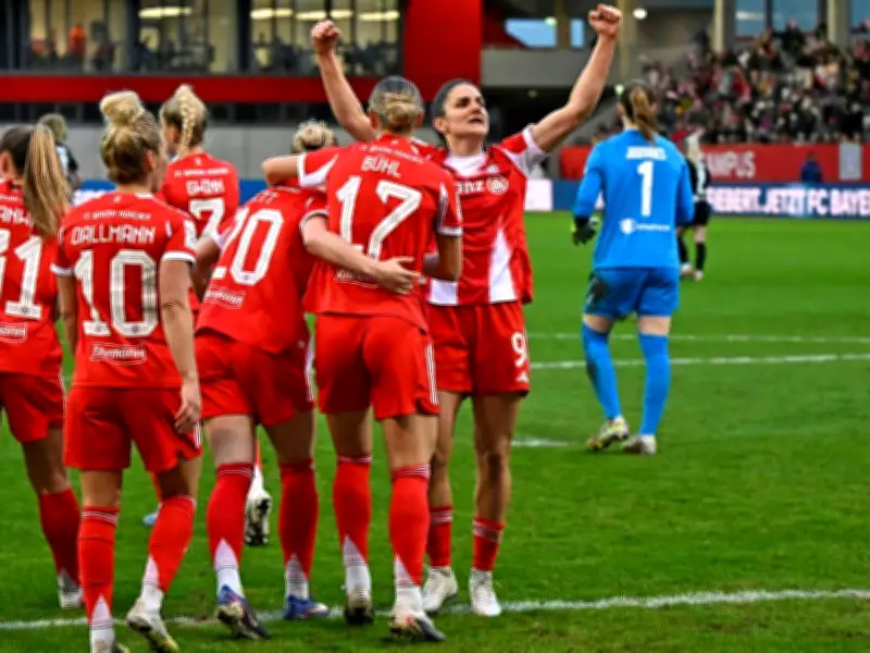 Wolfsburg gibt Meisterschaftskampf auf: Bayern-Frauen unaufhaltsam auf Titelkurs