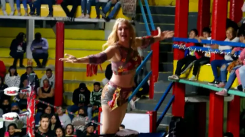 Wrestlerin Katrin Zeiske: Ihr Kampf in einer der gefährlichsten Städte der Welt