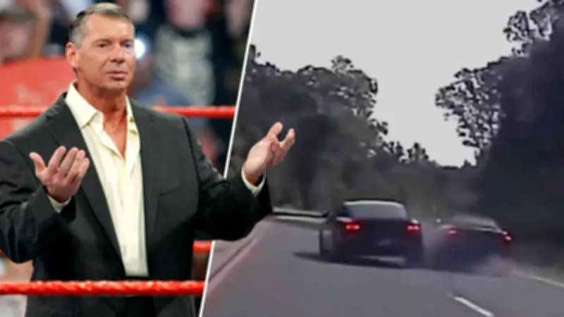 WWE-Legende Vince McMahon verursacht Hochgeschwindigkeitscrash mit Luxusauto