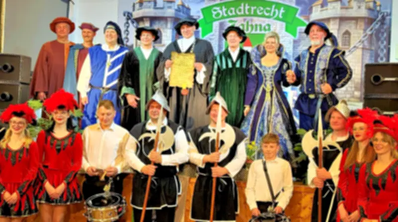 Zahna feiert 700 Jahre Stadtrecht mit festlichem Auftakt im Rathaus