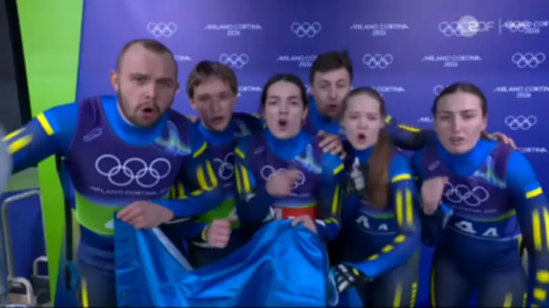 ZDF deckt auf: Wurde Botschaft ukrainischer Rodler bei Olympia zensiert?