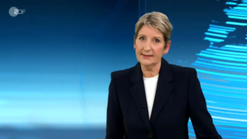 ZDF-Nachrichtenchefin entschuldigt sich live für KI-Videos im „heute journal“