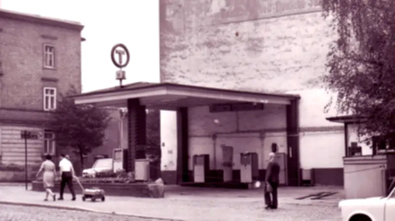 Zeitzer Tankstellen in der DDR: Keine Konkurrenz, sondern Gemeinschaft