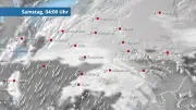 48-Stunden-Wetterprognose: Wolken, Regen und Schnee ziehen über Deutschland