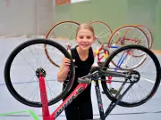 Balgstädterin Lia Heimbach setzt Familientradition im Kunstradsport fort