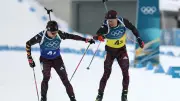 Biathlon-Desaster in Antholz: Deutsche Staffel verpasst Medaillen trotz Klopp-Besuch