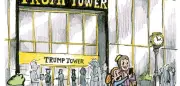 Cartoons der Woche: Trump-Tower-Selfies und politische Satire in den USA