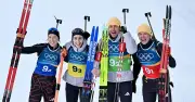 Deutsche Biathlon-Staffel holt historische Olympia-Bronze in Antholz