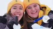 Deutsches Ski-Duo holt Silber in Olympia-Team-Kombination in Italien