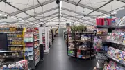 Edeka im Zelt: Temporärer Supermarkt in Kühlungsborn während Millionen-Neubau entsteht