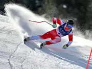 Franjo von Allmen schreibt Ski-Geschichte: Drittes Olympia-Gold im Super-G