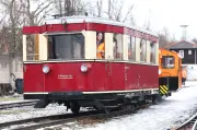 Historischer Schmalspurbahn-Triebwagen T1 wartet auf dringende Reparatur