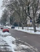 Köthener Ordnungsamt verteilt Knöllchen trotz Schnee - Kehrmaschine blieb stehen