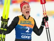 Langlauf: Coletta Rydzek verpasst Podest in Falun um nur neun Hundertstel