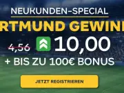 Merkur Bets Quotenboost: 10er Quote für BVB-Sieg gegen Bayern am 28.02.