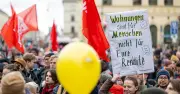 Mieten-Demo in München: Tausende fordern bezahlbaren Wohnraum als Grundrecht