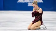 Olympia-Drama: Eiskunstlauf-Star Amber Glenn weint nach verpatztem Sprung