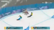 Olympia-Drama im Snowboard-Cross: Deutsche Teamkollegen eliminieren sich gegenseitig