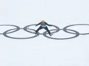 Olympia Kombination: Vinzenz Geiger nach starkem Sprung im Medaillenrennen