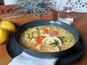 Omega-3-Kick für kalte Tage: Feiner Lachseintopf mit Dill und Kartoffeln