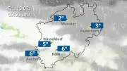 Regen und Wolken für NRW: Wetterprognose für Köln, Düsseldorf und Münster