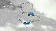 Regen und Wolkenfilm für Halle und Magdeburg: Wetterprognose für Sachsen-Anhalt